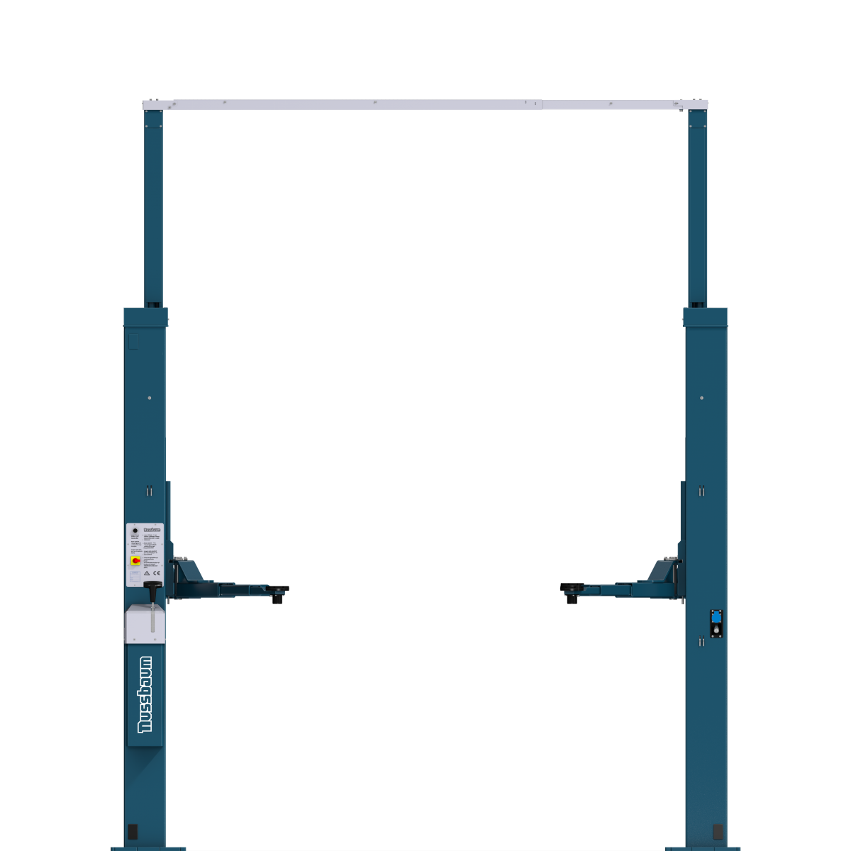 2 post lift HF 3S 3500 DT f RAL5001 blue