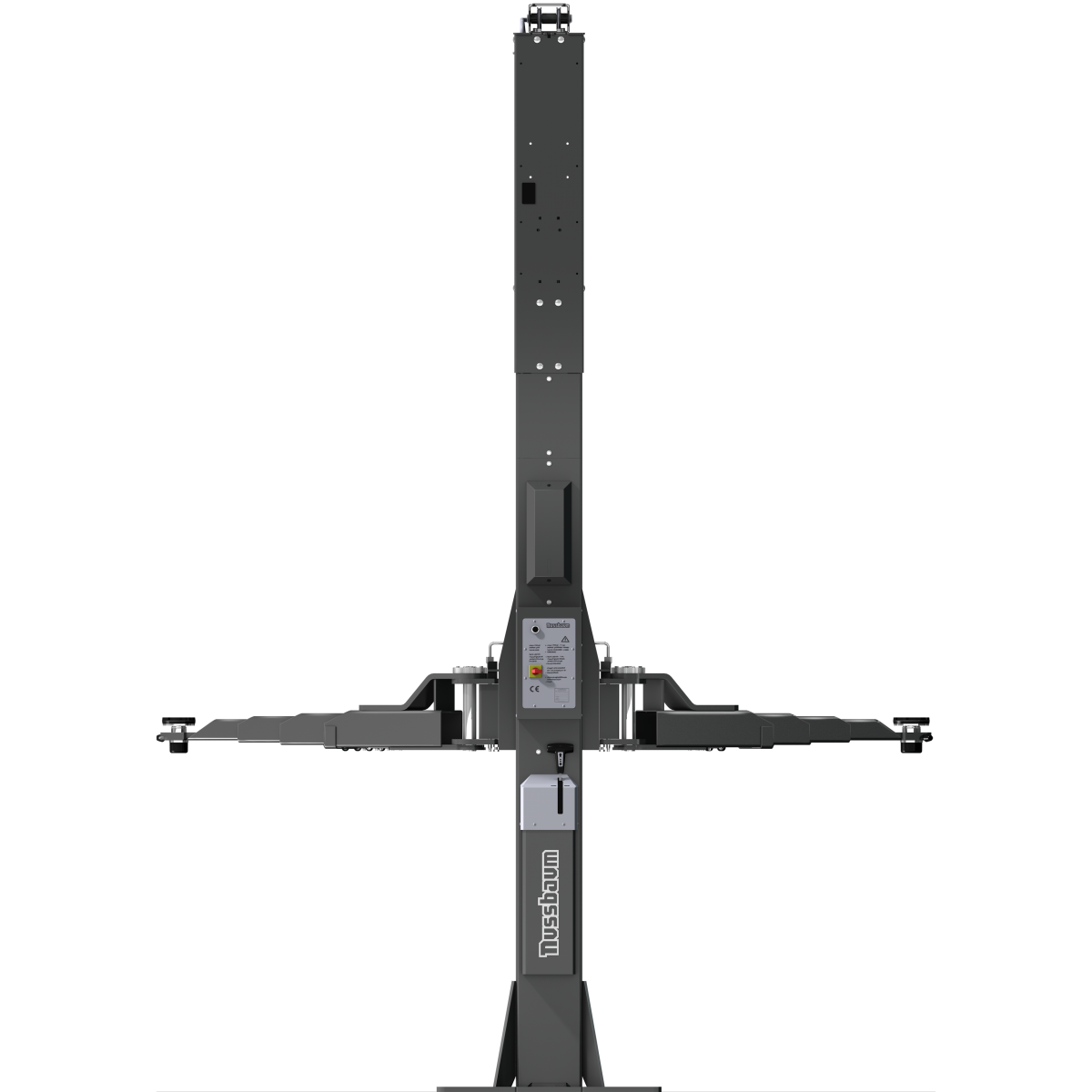 2 post lift SLH 2 55 Premium UNI s RAL7016 grey
