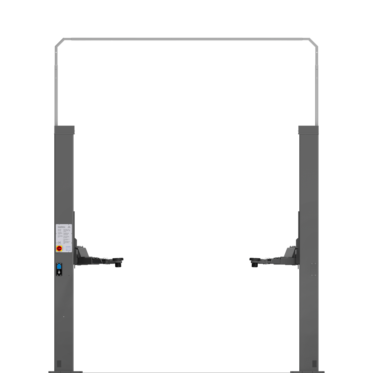 2 post lift Smart Lift 2 35 SL EV f RAL7016 grey